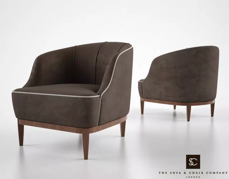The sofa and chair company - Lloyd armchair 3D model