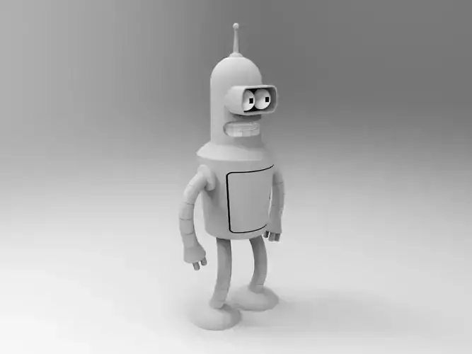 Bender Bending Rodriguez 3D model