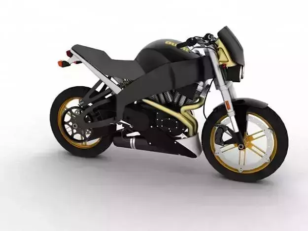 Buell XB12S Lightning 2010 3D model