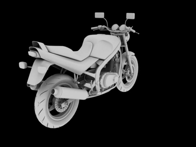 Suzuki GS500 1994 3D model_9
