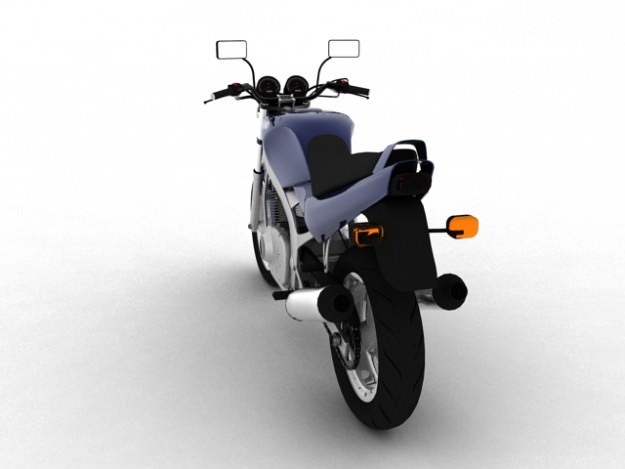 Suzuki GS500 1994 3D model_4