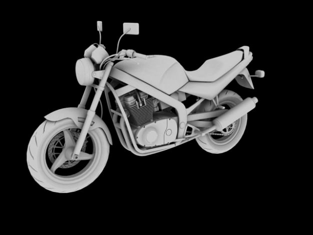Suzuki GS500 1994 3D model_12