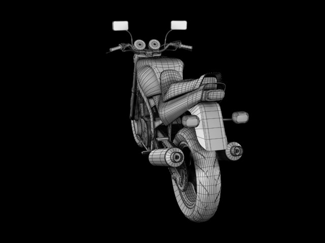 Suzuki GS500 1994 3D model_20