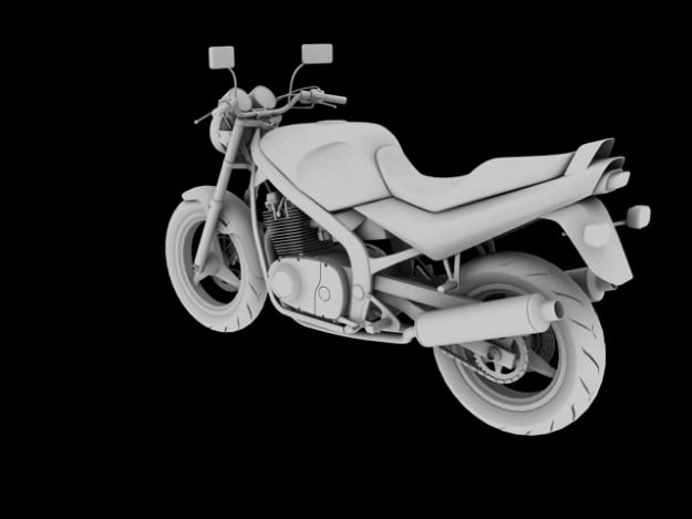 Suzuki GS500 1994 3D model_7