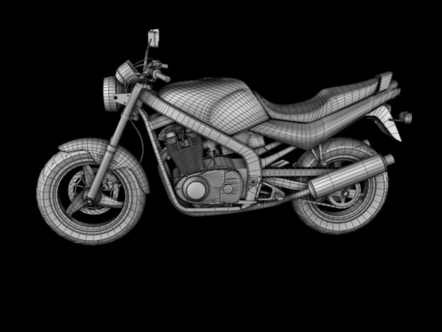 Suzuki GS500 1994 3D model_18