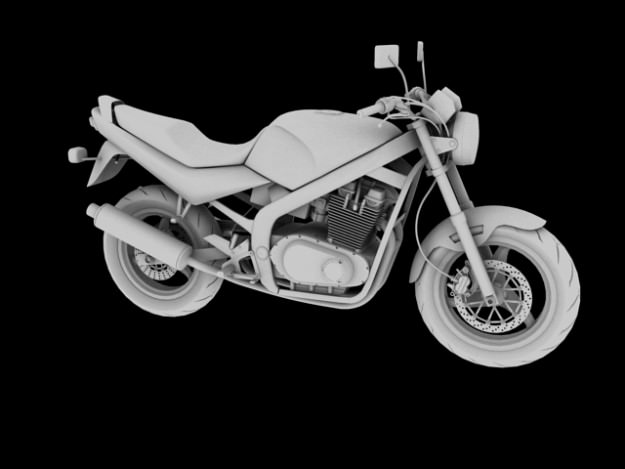 Suzuki GS500 1994 3D model_11