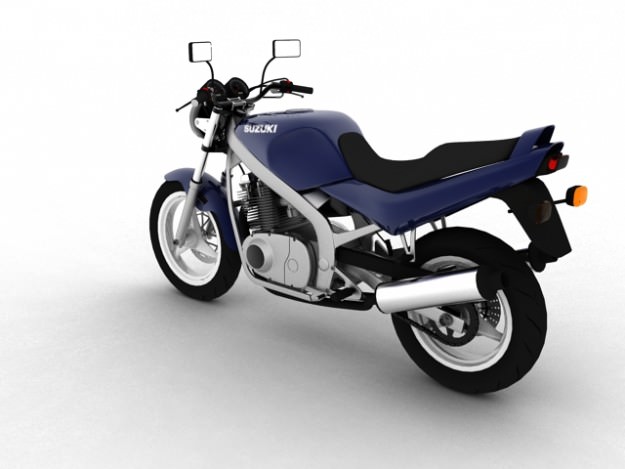 Suzuki GS500 1994 3D model_3