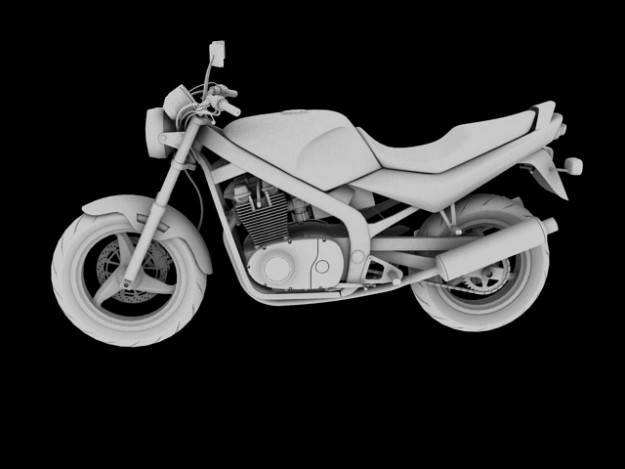Suzuki GS500 1994 3D model_13