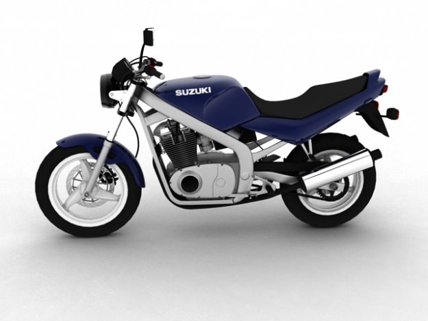 Suzuki GS500 1994 3D model_2