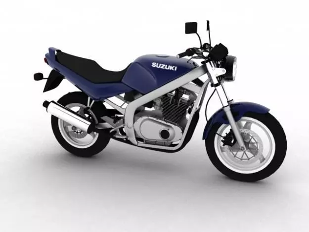 Suzuki GS500 1994 3D model_0