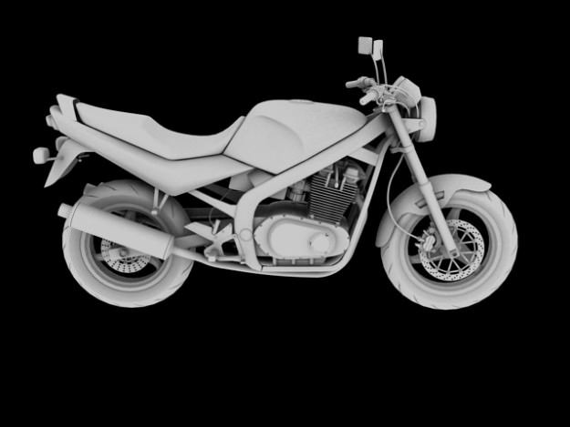 Suzuki GS500 1994 3D model_10