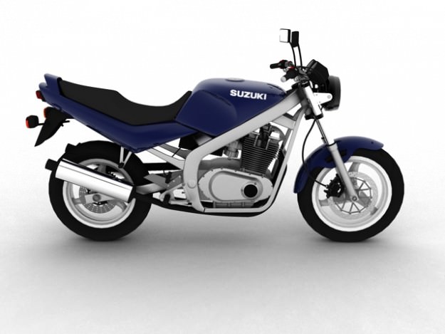 Suzuki GS500 1994 3D model_6