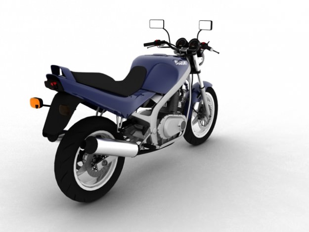 Suzuki GS500 1994 3D model_5