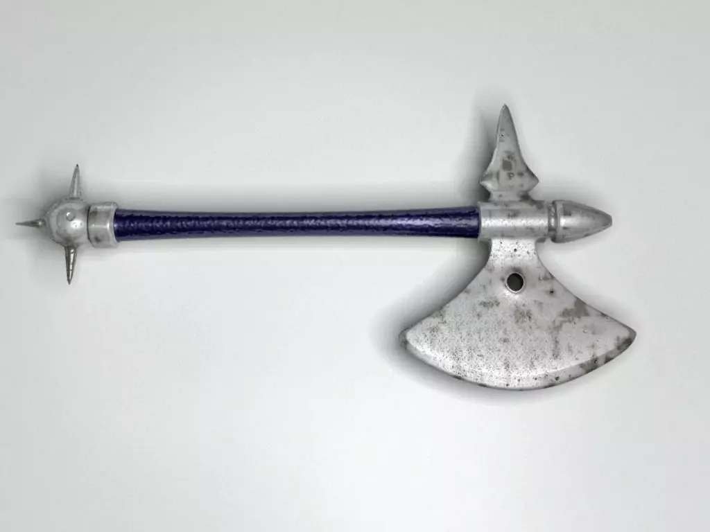 War Axe Free 3D model_0