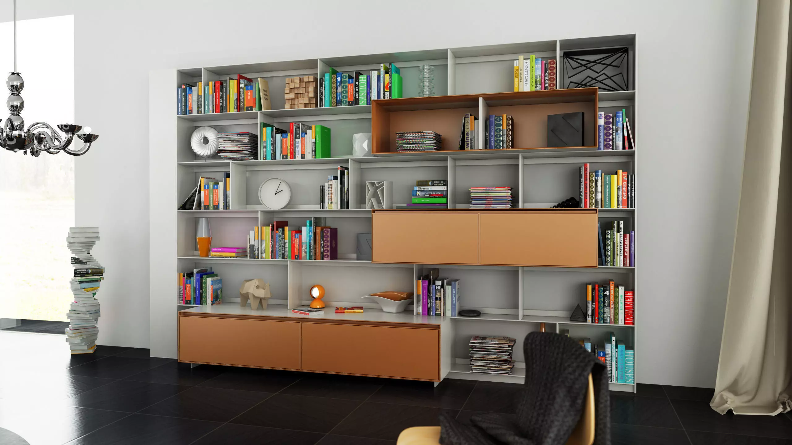 Open book 3D model