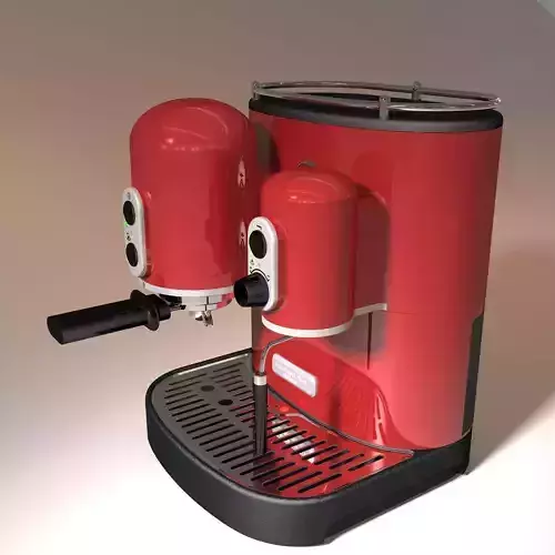 coffee machine kitchen aid 3D model