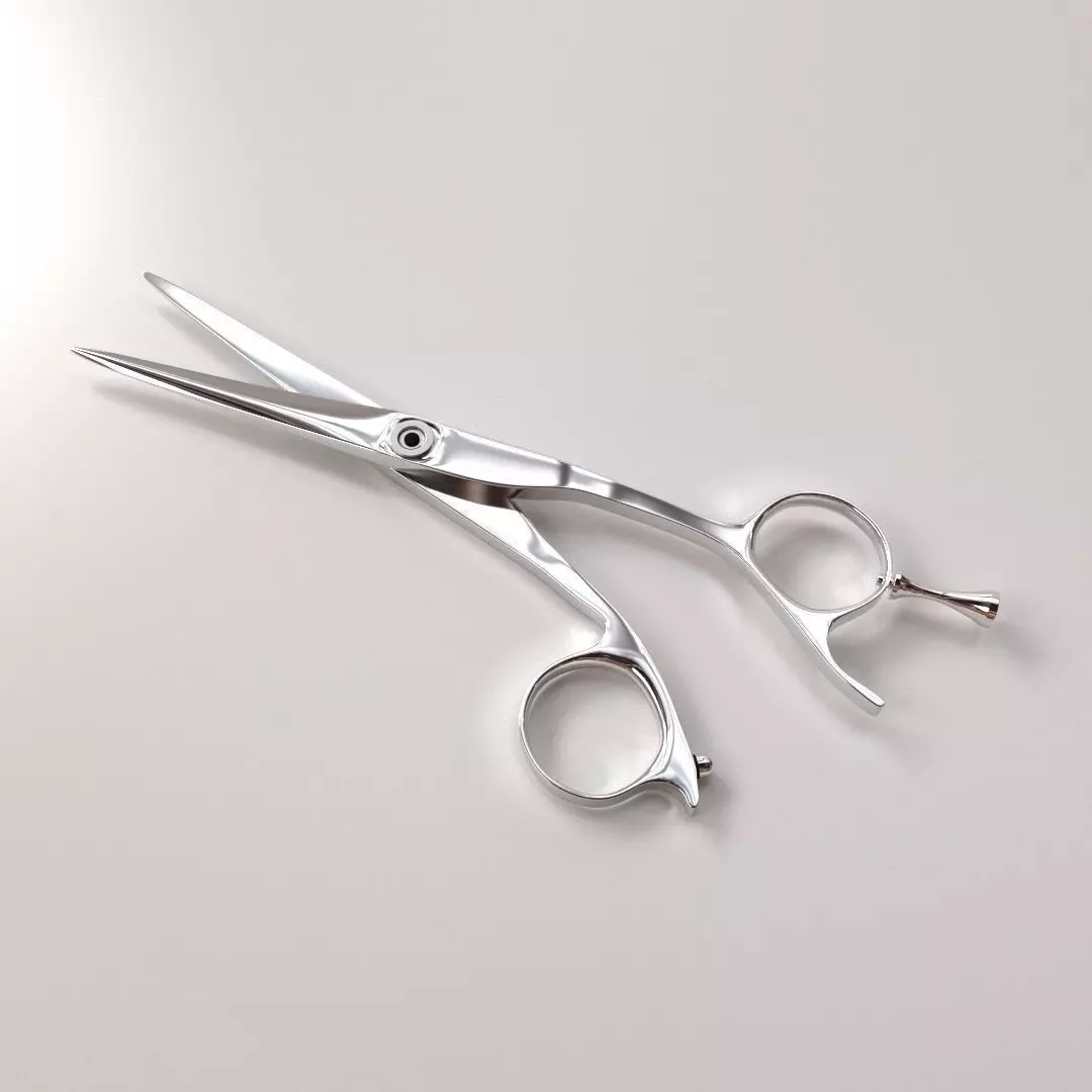 Hair Scissors 3D model_0