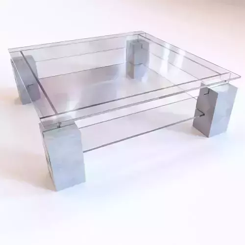 Roche Bobois - Tenere Coffee Table Low-poly 3D model