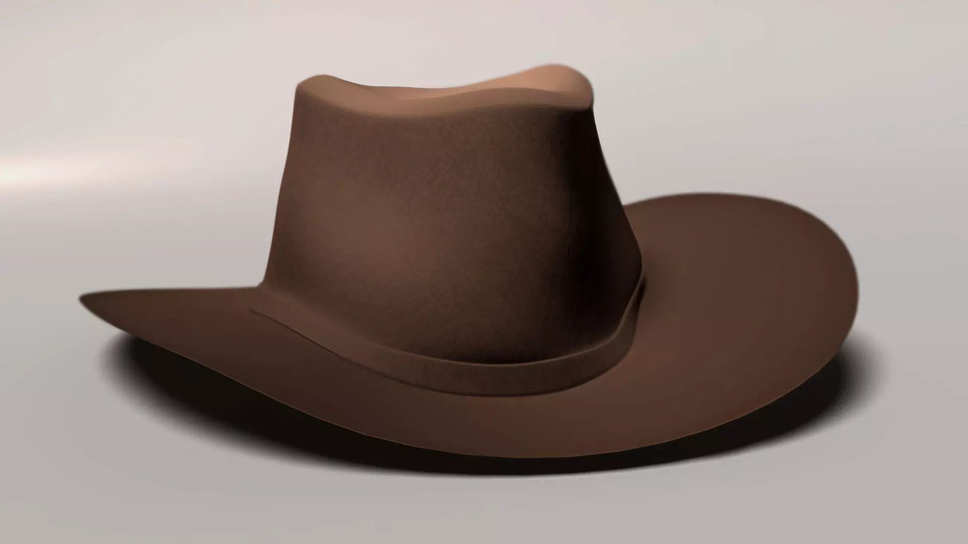 Western Hat Free 3D model