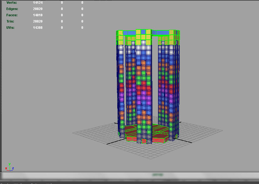 RC Hobby Micro Helicopter Heli Pad Low-poly 3D model_11