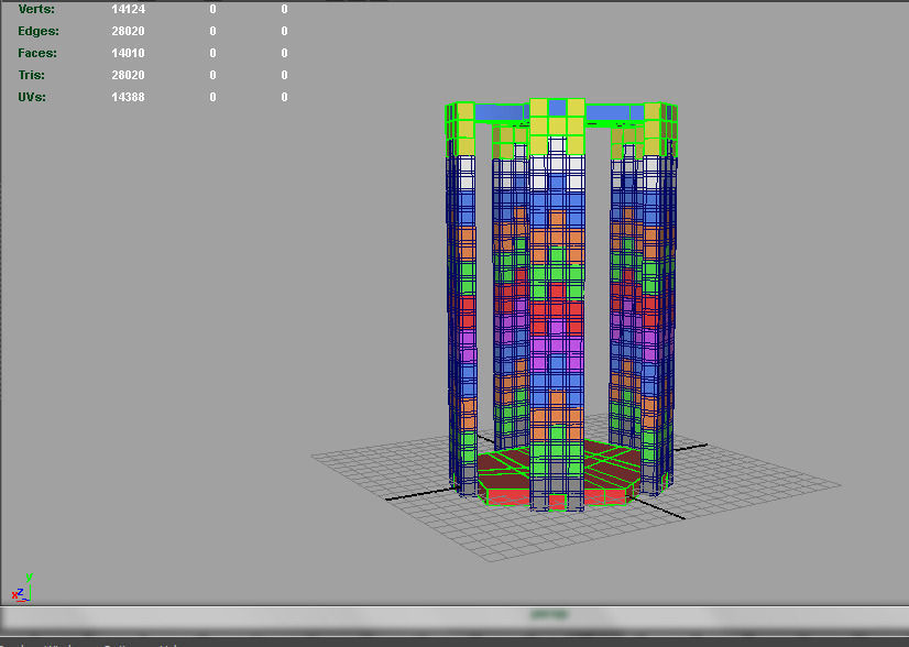 RC Hobby Micro Helicopter Heli Pad Low-poly 3D model_8