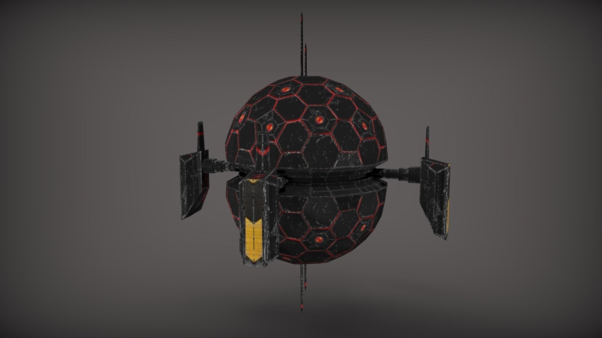 Scifi Space Starterkit Lowpoly  Free low-poly 3D model_3