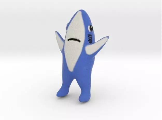 Shark Meme 3D print model_0