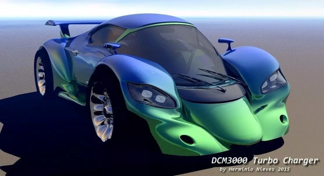 DCM3000 Turbo Charger 3D model