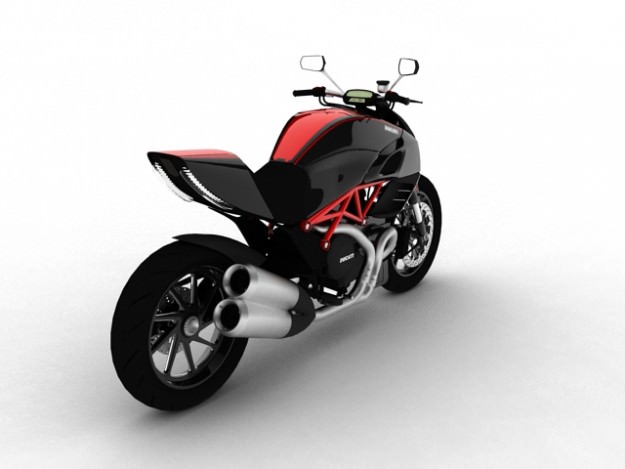 Ducati Diavel 2011 3D model_6