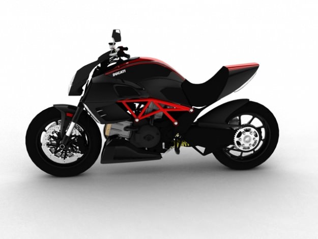 Ducati Diavel 2011 3D model_3