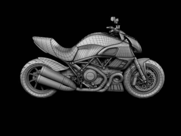 Ducati Diavel 2011 3D model_18