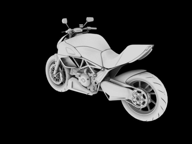 Ducati Diavel 2011 3D model_8