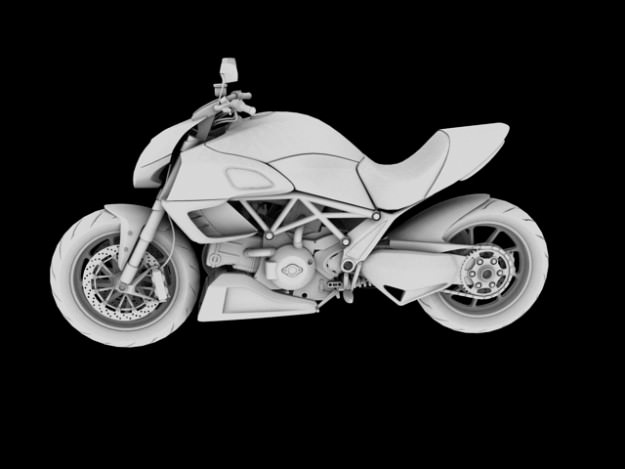 Ducati Diavel 2011 3D model_11
