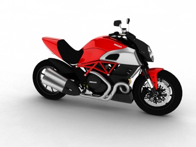 Ducati Diavel 2011 3D model_1