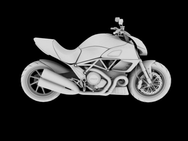 Ducati Diavel 2011 3D model_14