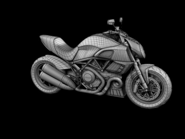 Ducati Diavel 2011 3D model_19