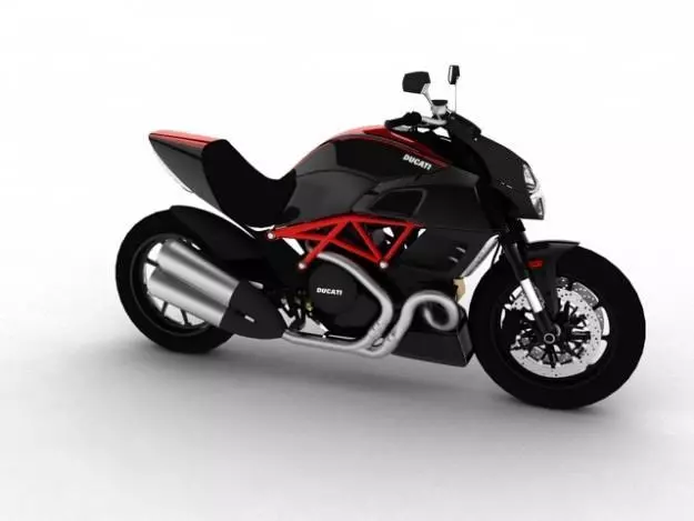 Ducati Diavel 2011 3D model_0