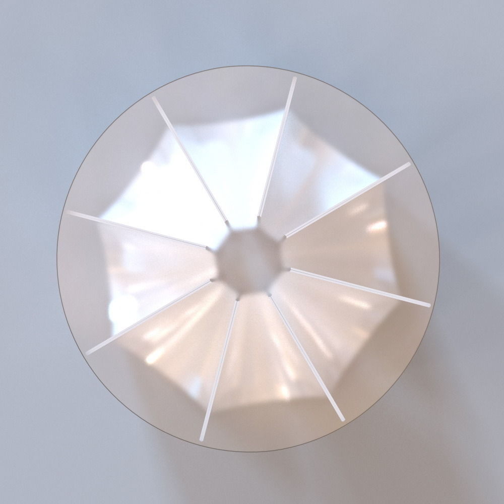 Roche Bobois - Iride end table Low-poly 3D model_1