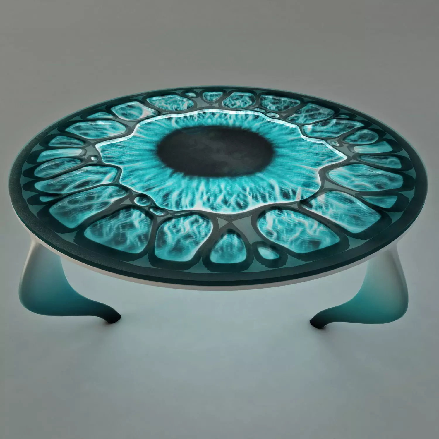 Eye-table coffee table with eye 3D model_0