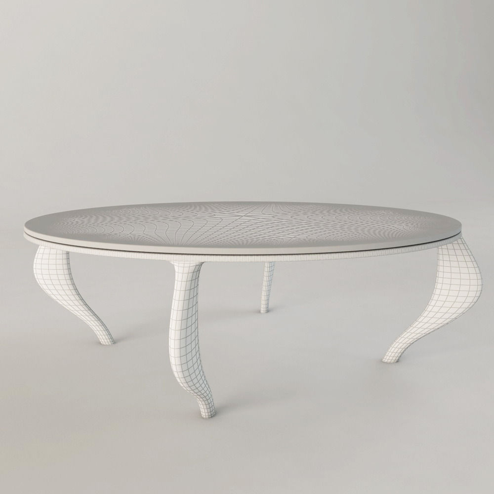 Eye-table coffee table with eye 3D model_4