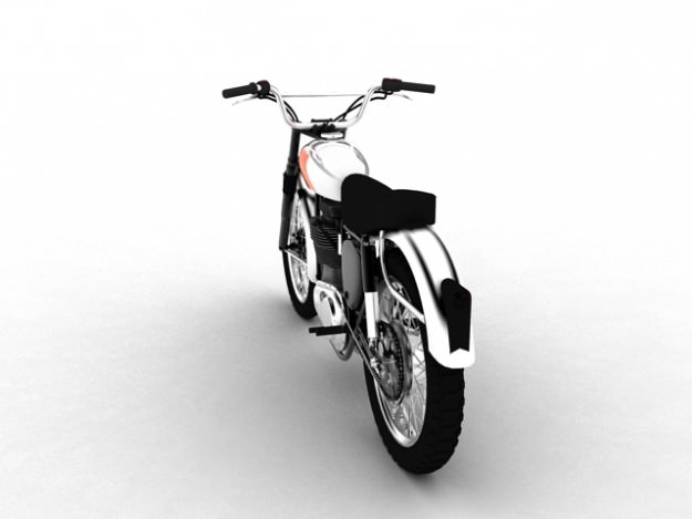 BSA B44 Victor Enduro 1966 3D model_4