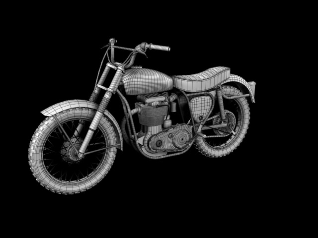 BSA B44 Victor Enduro 1966 3D model_20