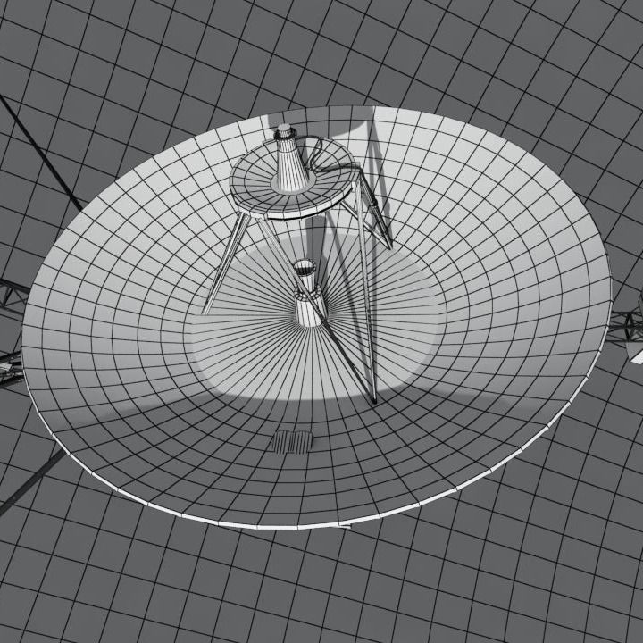 Voyager nasa 3D model_10