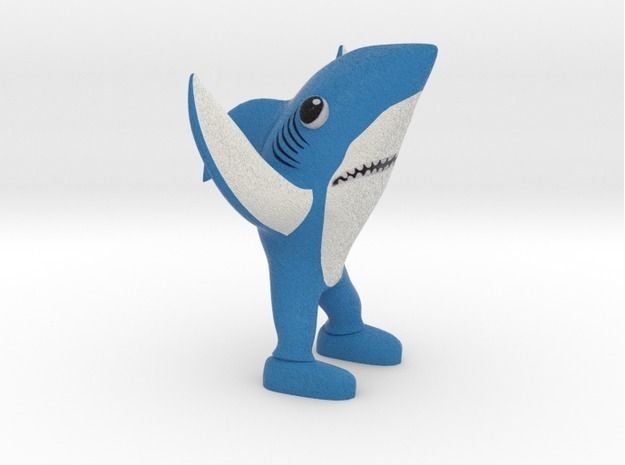 Left Shark 3D print model_1