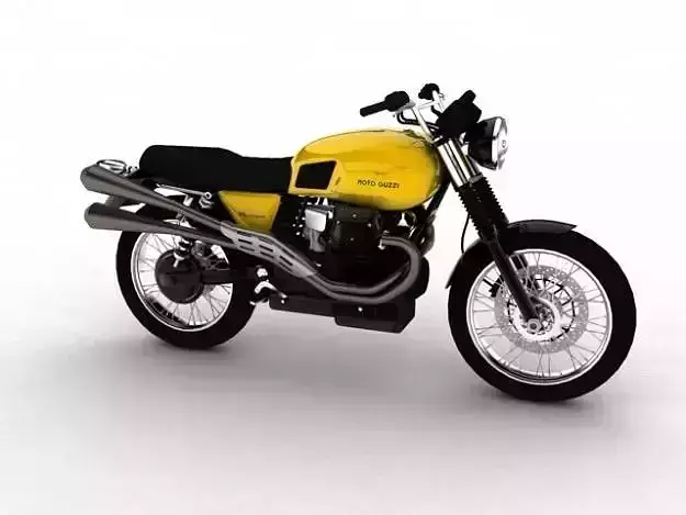 Moto Guzzi V7 Scrambler 2012 3D model