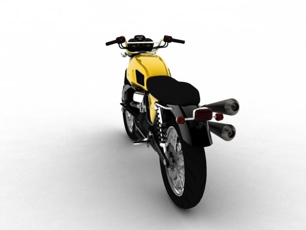 Moto Guzzi V7 Scrambler 2012 3D model_4