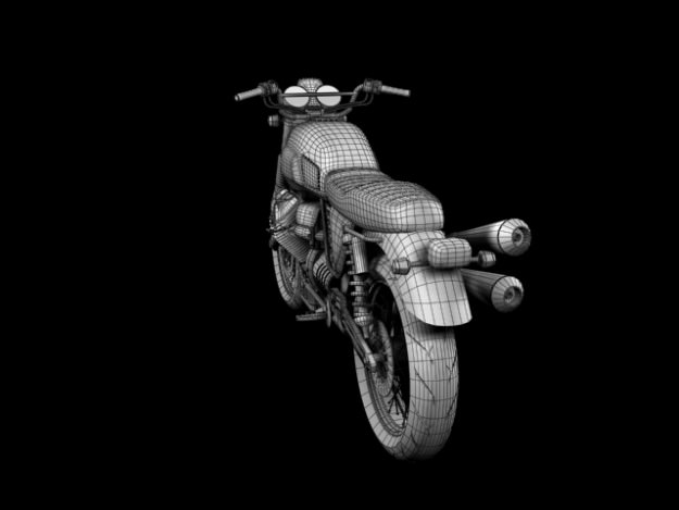 Moto Guzzi V7 Scrambler 2012 3D model_14