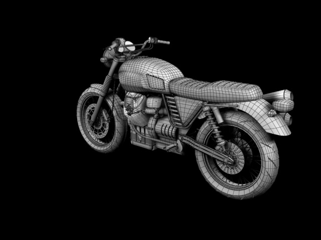 Moto Guzzi V7 Scrambler 2012 3D model_20