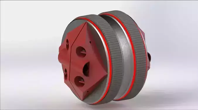 Modular Drone Free 3D model