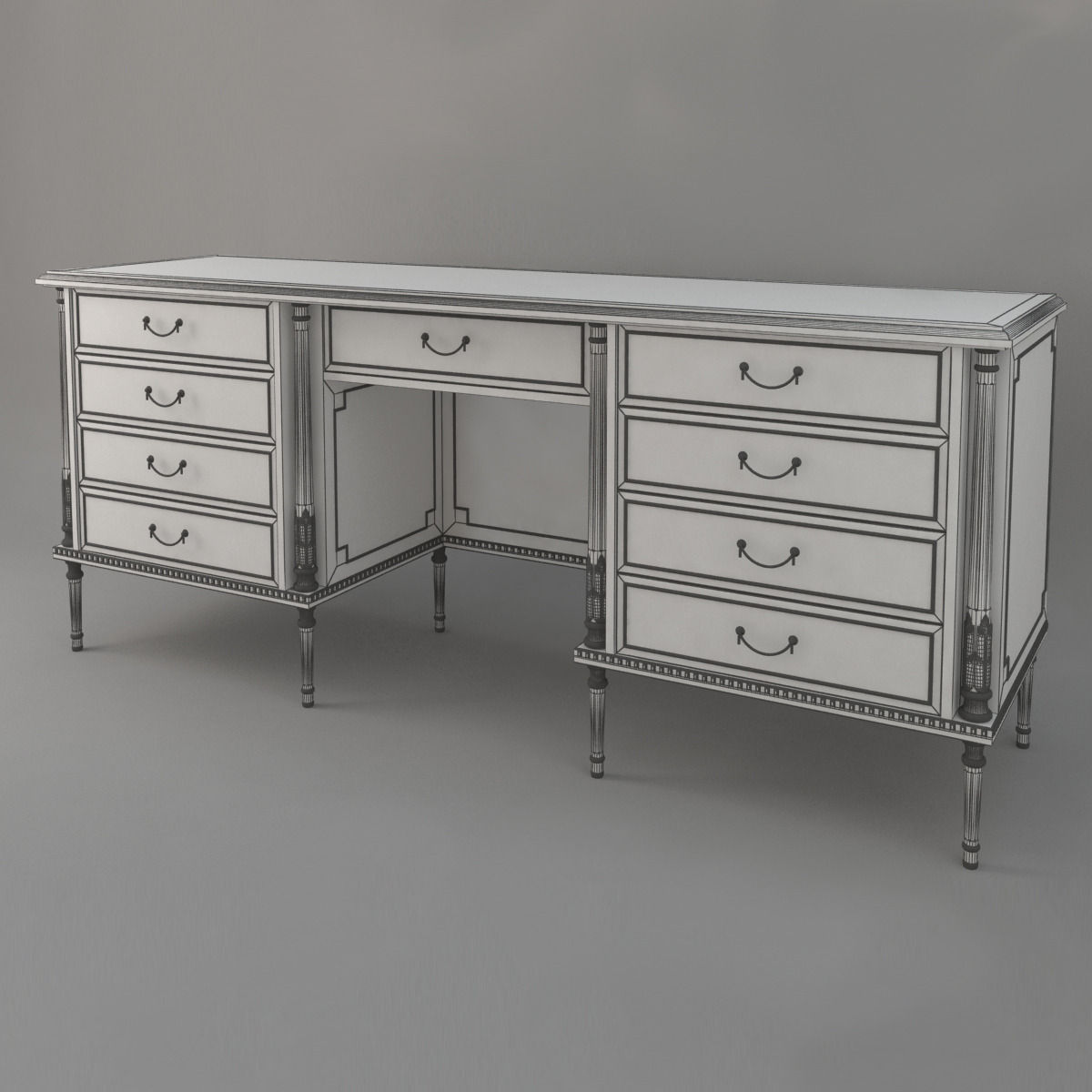 Table Meroni Francesco 3D model_3